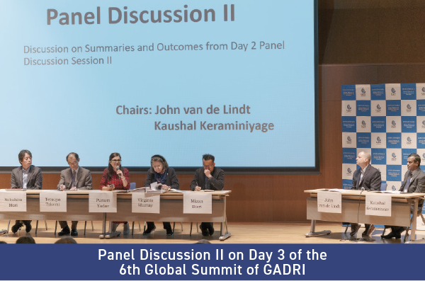 Panel Discussion II on Day 3 of the 6th Global Summit of GADRI