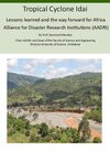 Tropical Cyclone Idai - Lessons Learned and Way Forward